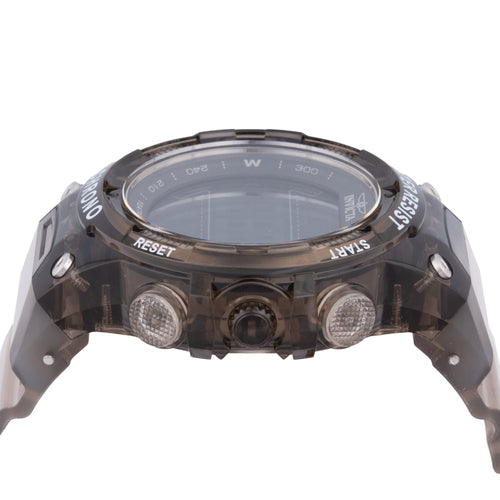 49043 - Invicta Racing Burnout Digital Men's Watch - 52mm, Transparent, Brown #7 - image 2