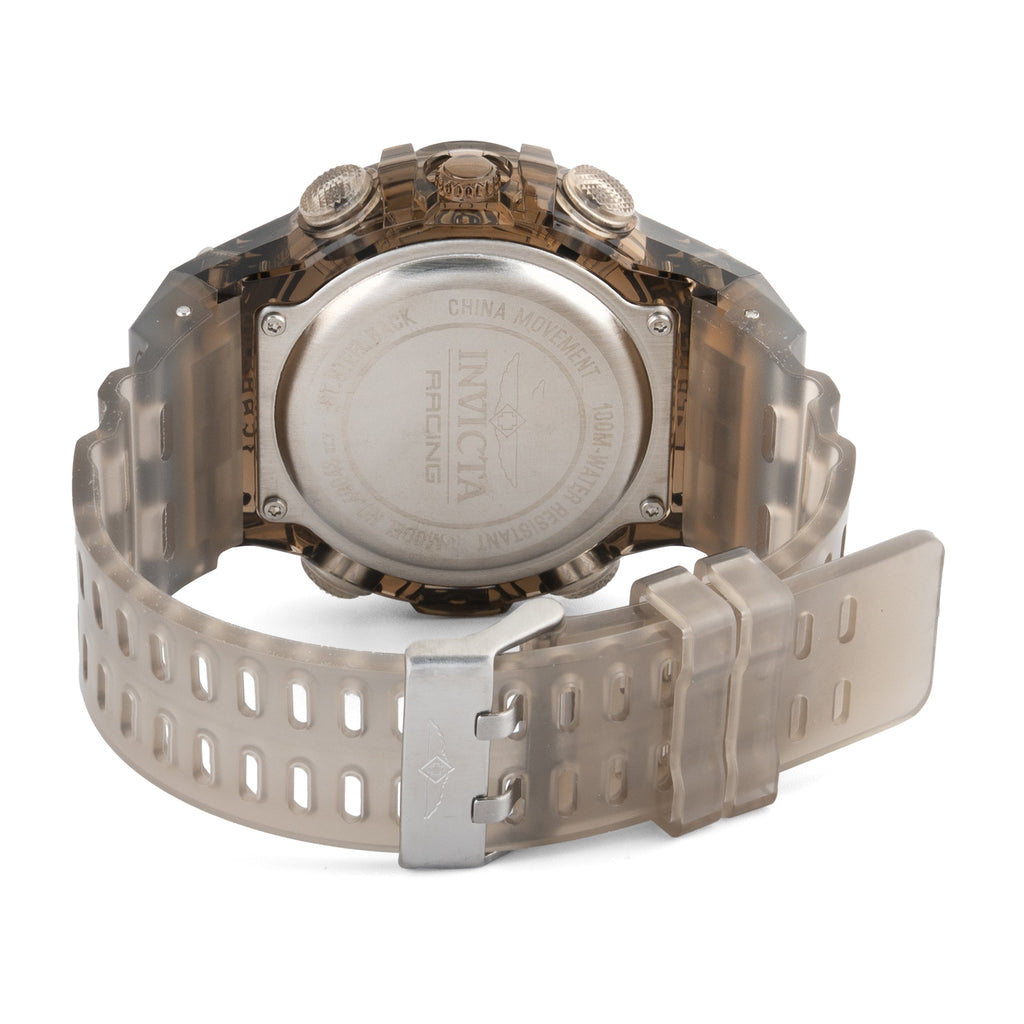 49043 - Invicta Racing Burnout Digital Men's Watch - 52mm, Transparent, Brown #7 - image 3