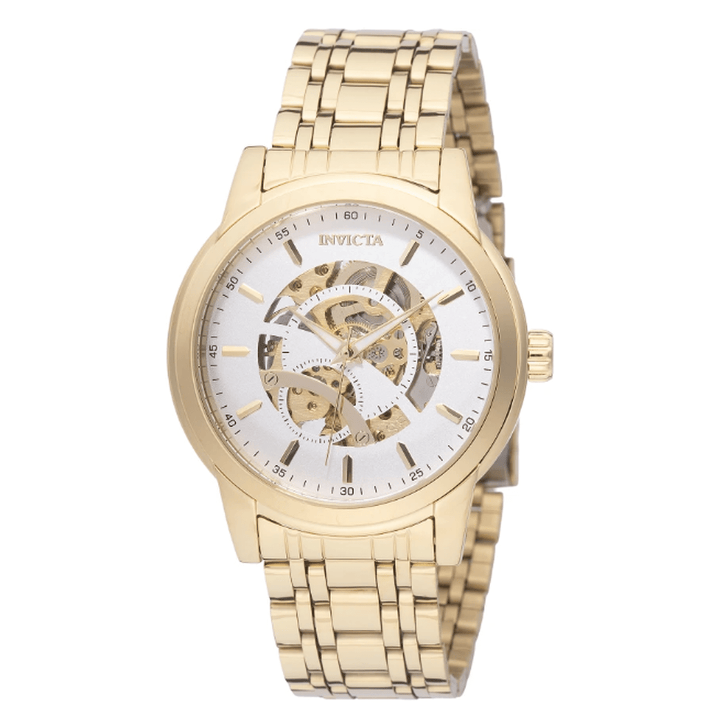 69120 - Invicta Objet D Art Automatic Men's Watch w/ Skeleton Dial - 42.5mm, Gold #7