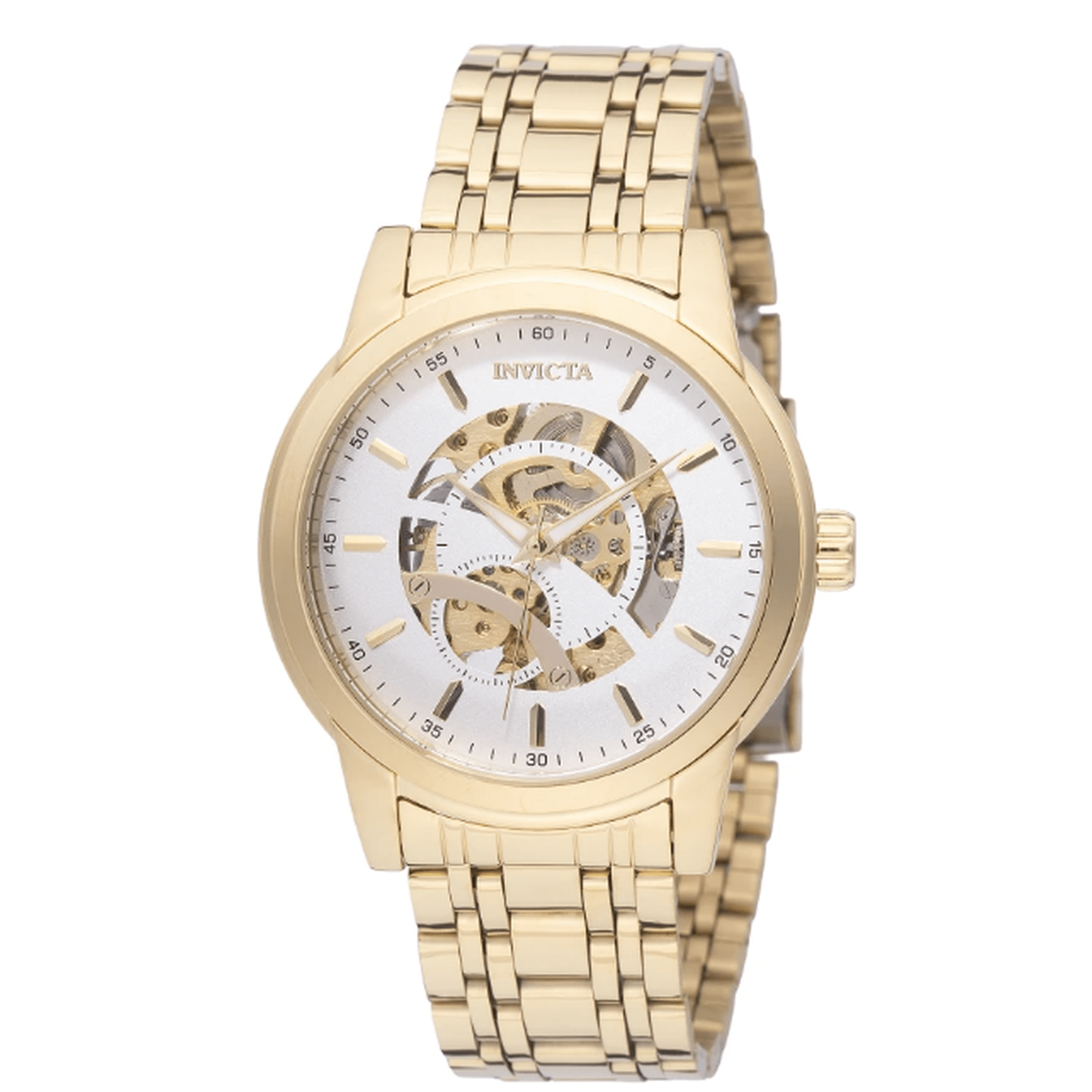 69120 - Invicta Objet D Art Automatic Men's Watch w/ Skeleton Dial - 42.5mm, Gold #7
