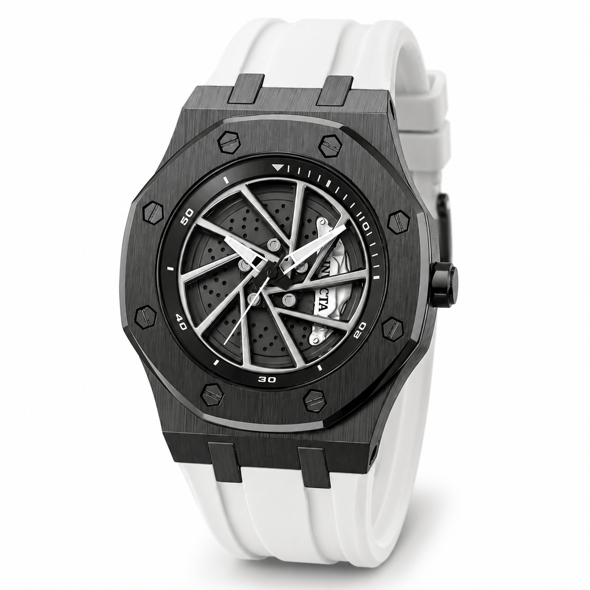 69492 - Invicta Speedway Rim Men's Watch - 42mm, White #2