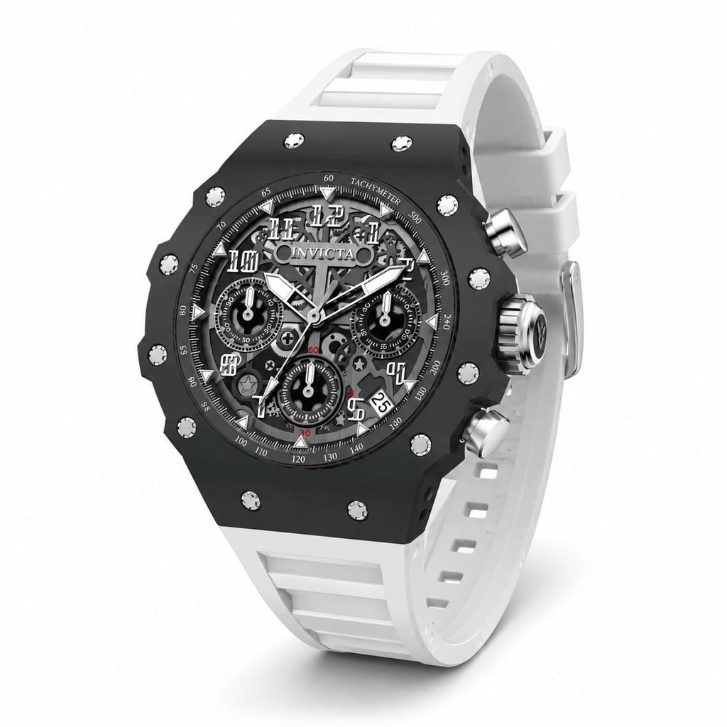 69618 - Invicta Racing Valyron Unisex Watch - 41mm, White #1