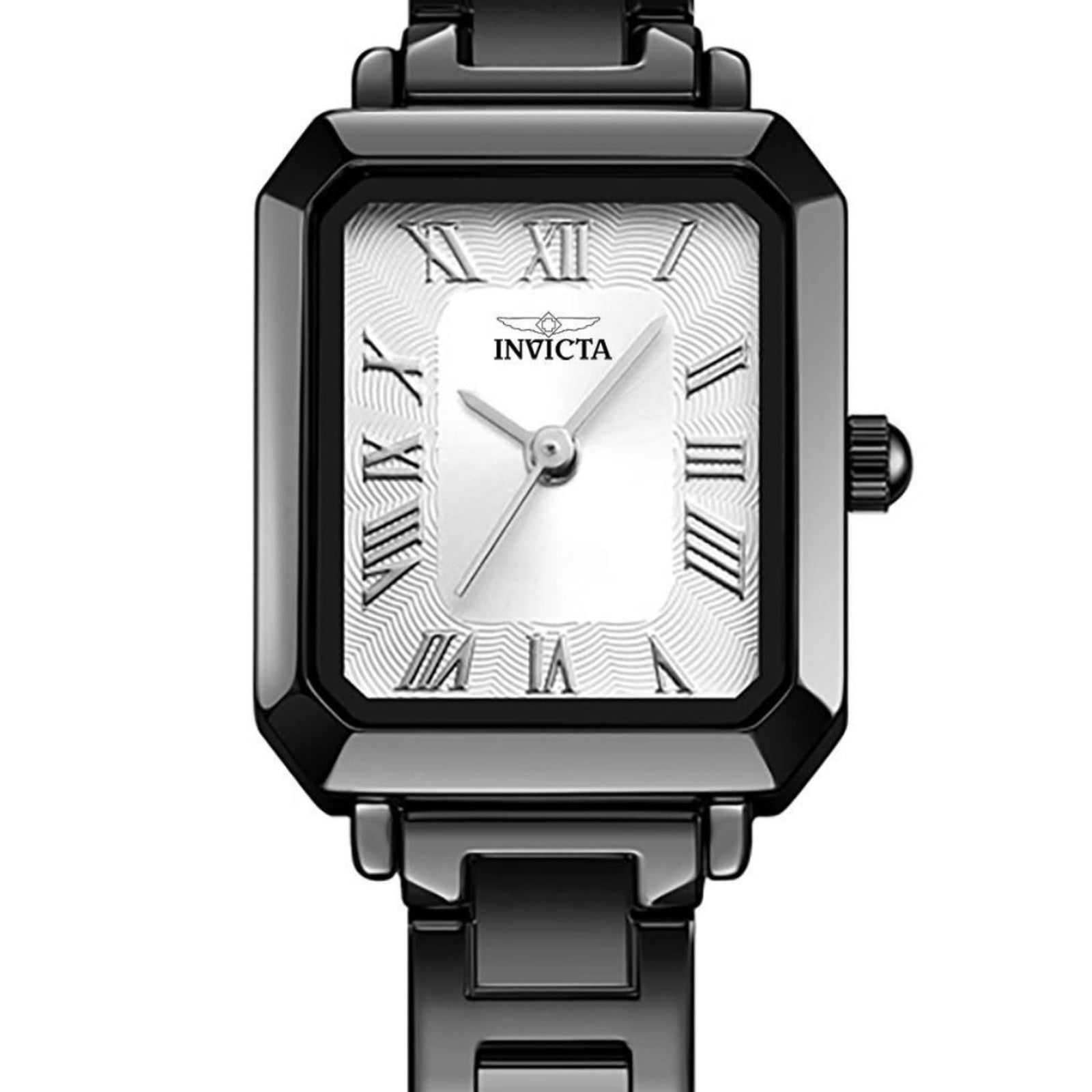 70254 - Invicta Celestial Lady 20.8mm Black Tone Case Silver Metal Dial Black Band SD-006 Quartz #29 - image 1