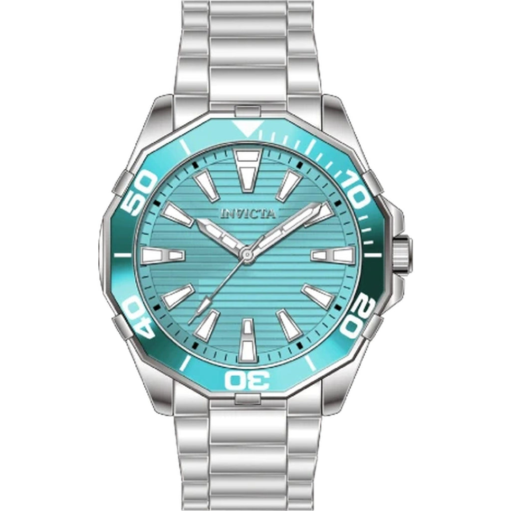 79014 - INVICTA Diver Meridian Men 46mm Metal Silver Light Blue dial MG68 Quartz #34 - image 2