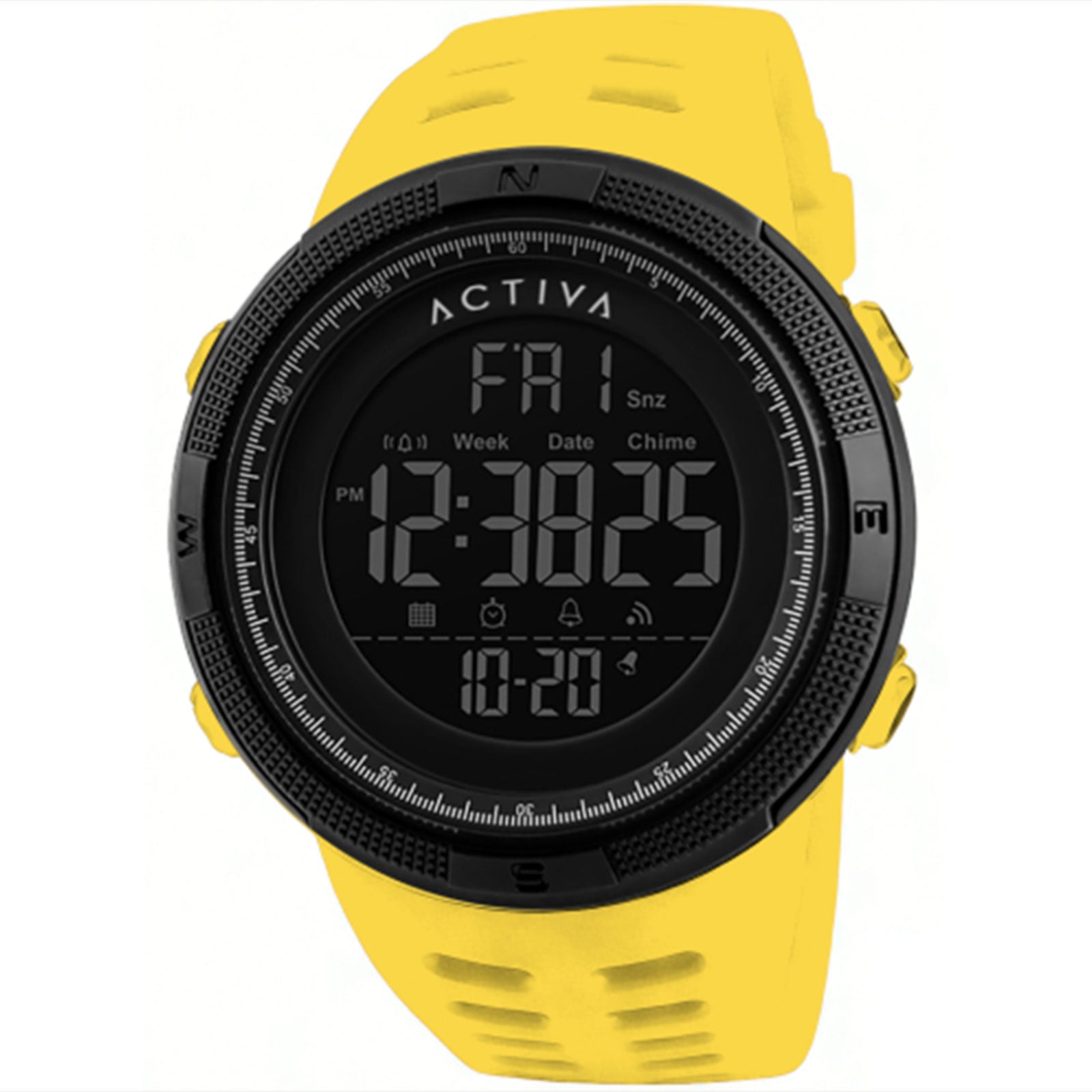 ACW1915-001 - Activa Summit X Invicta DIGITAL ESSENTIALS Digital Men's Watch - 50mm, Yellow #13