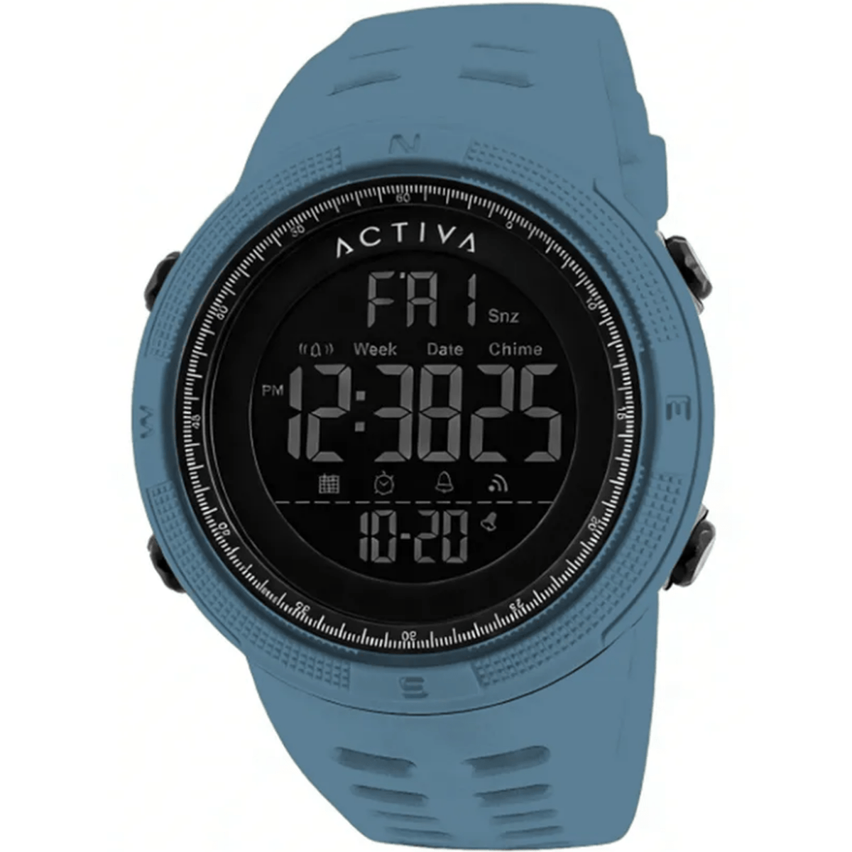 ACW1915-002 - Activa X Invicta Digital Men's Watch - 50mm, Light Blue #12