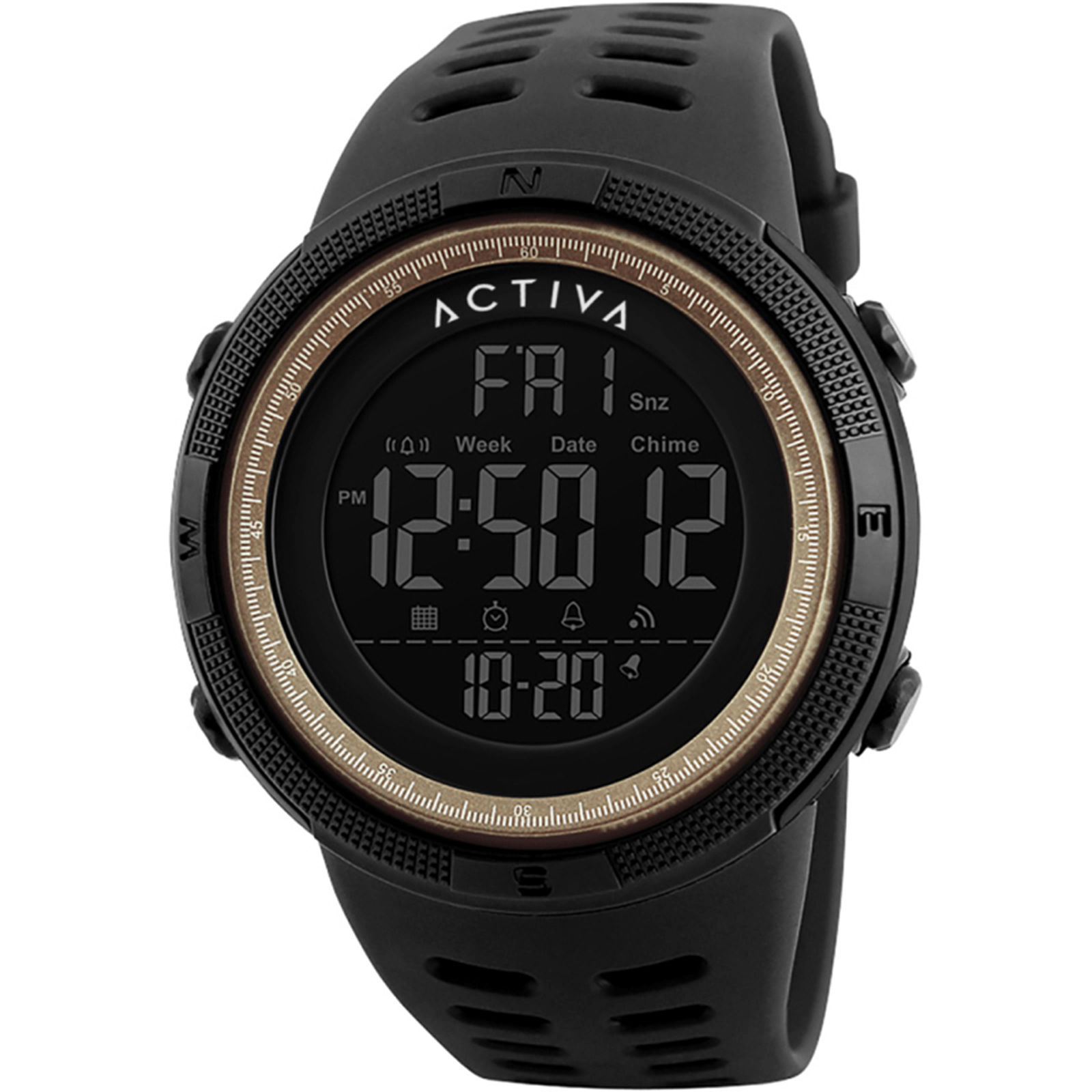 ACW1915-009 - Activa Summit X Invicta Digital Men's Watch - 50mm