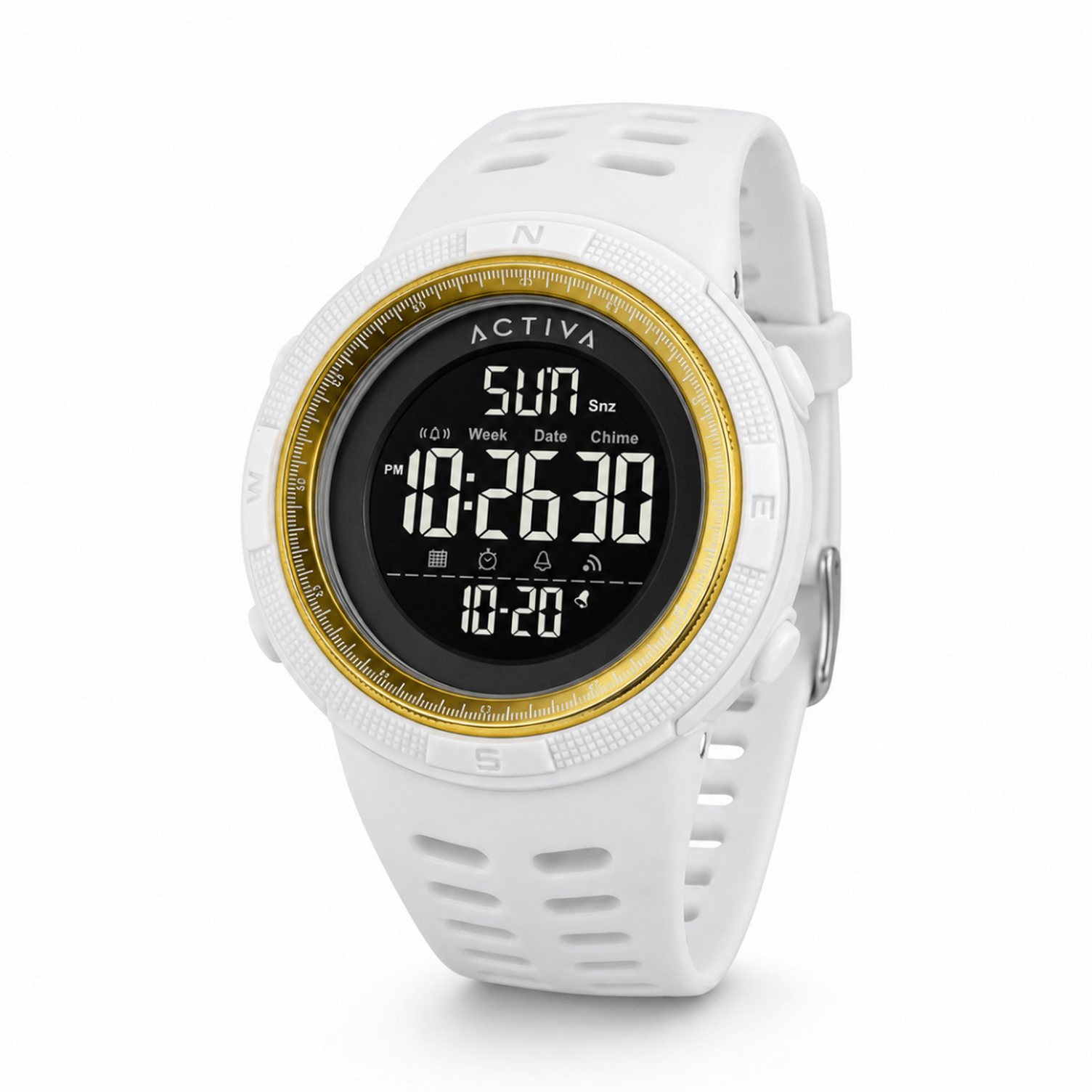 ACW1915-014 - Activa Summit X Invicta Men's Digital Watch - 50mm, White #6