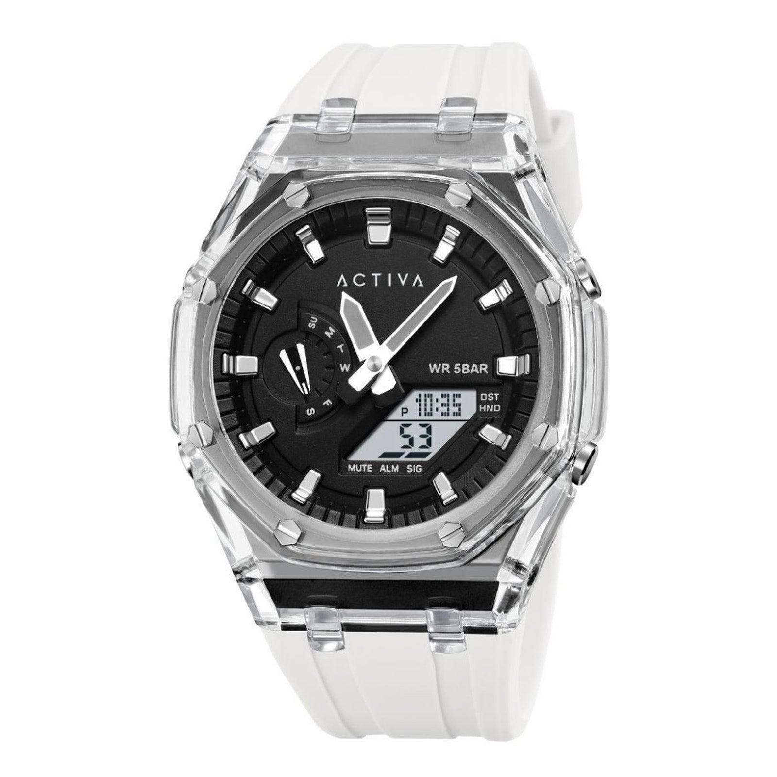 ACW2100-004 - Activa Kaleido X Invicta Men's Digital Watch - 44.2mm, White #9